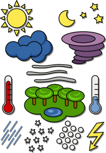 https://pixabay.com/en/weather-symbols-temperature-rain-153934/