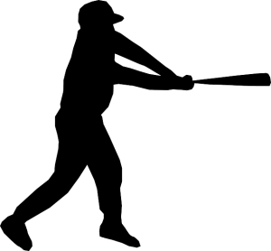 https://pixabay.com/en/baseball-baseball-bat-hit-black-150324/