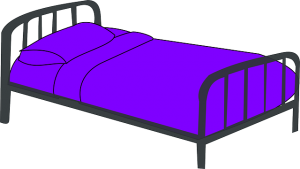 https://pixabay.com/en/cot-purple-bed-sleep-sleeping-312131/
