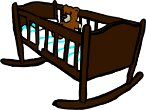 https://pixabay.com/en/cradle-crib-baby-teddy-wooden-308342/