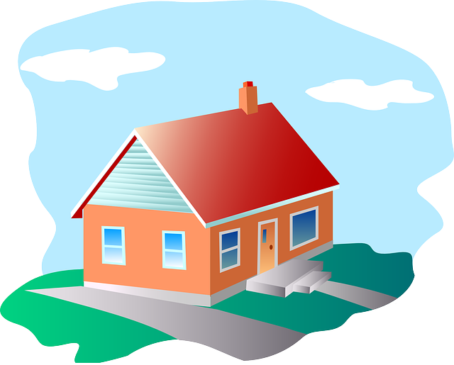 https://pixabay.com/en/house-red-roof-orange-walls-blue-48916/
