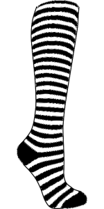 https://pixabay.com/en/sock-stripes-striped-clothing-161411/