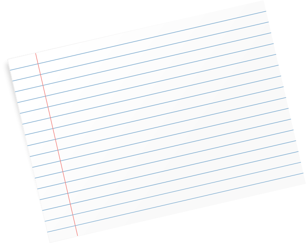 http://pixabay.com/en/flash-card-paper-lines-blank-write-147112/
