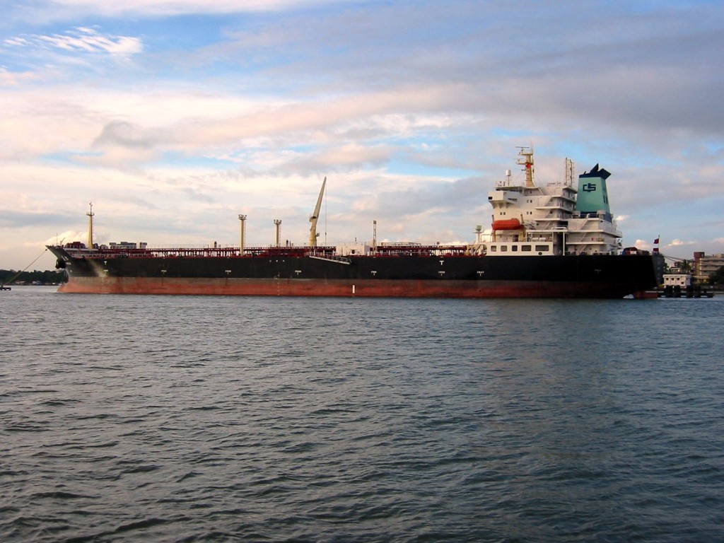 http://commons.wikimedia.org/wiki/File:Oil_tanker_in_Japan.jpg