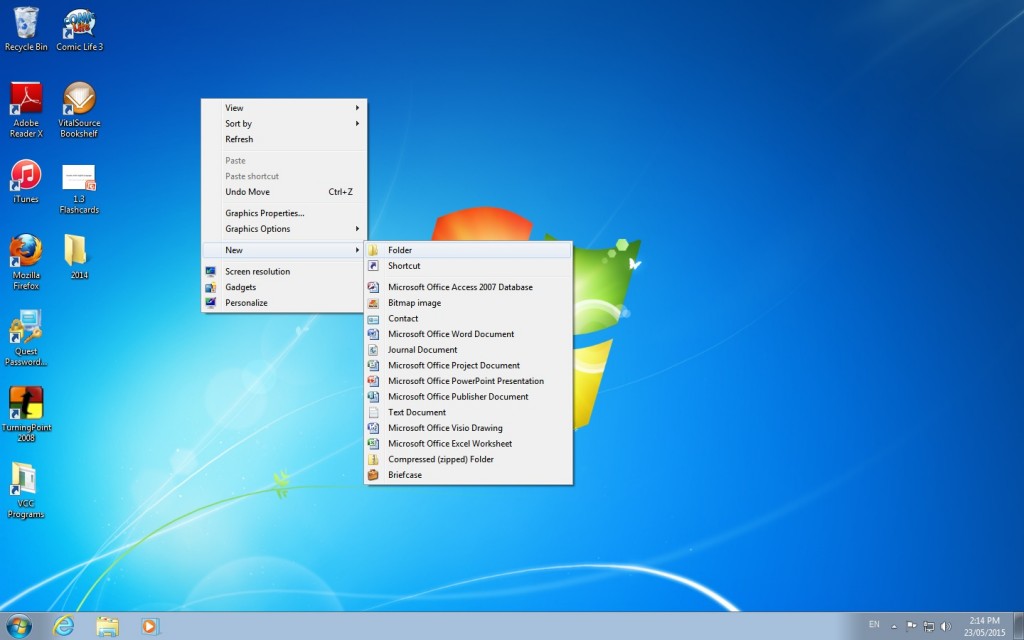 New Folder - screenshot by author