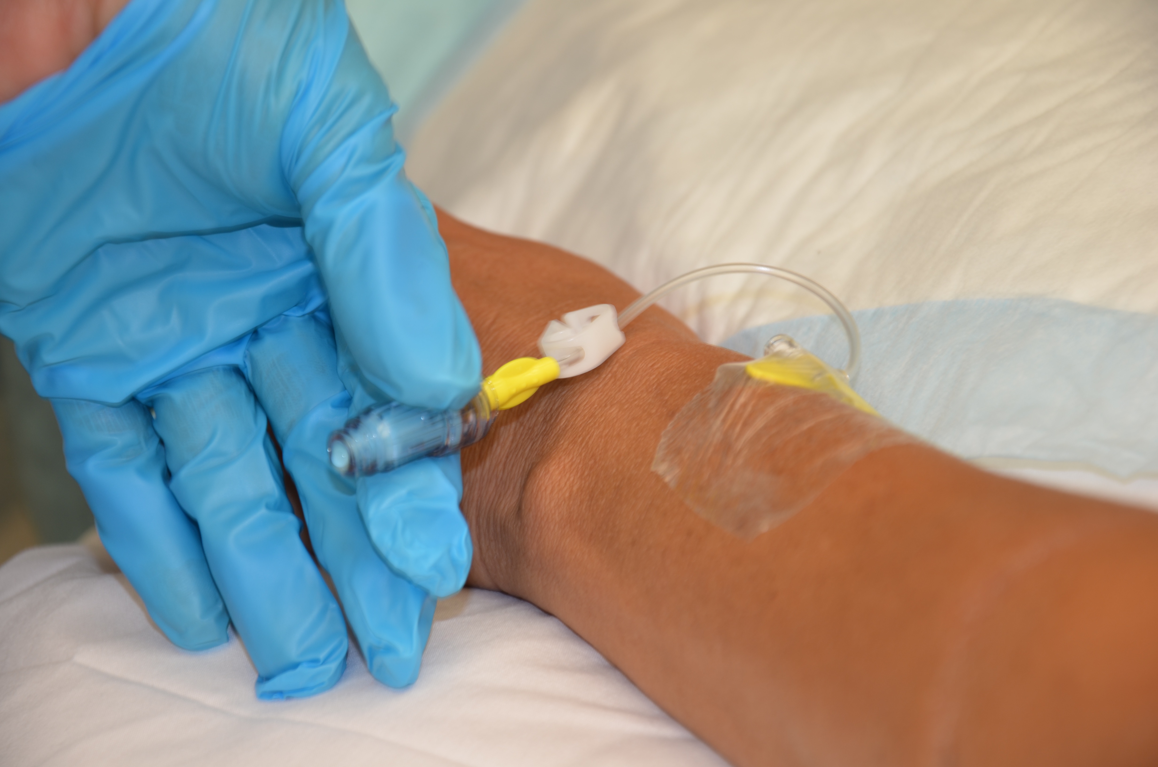 8.5 Flushing a Saline Lock and Converting a Saline Lock to a Continuous IV  Infusion – Clinical Procedures for Safer Patient Care