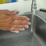 Wash hands