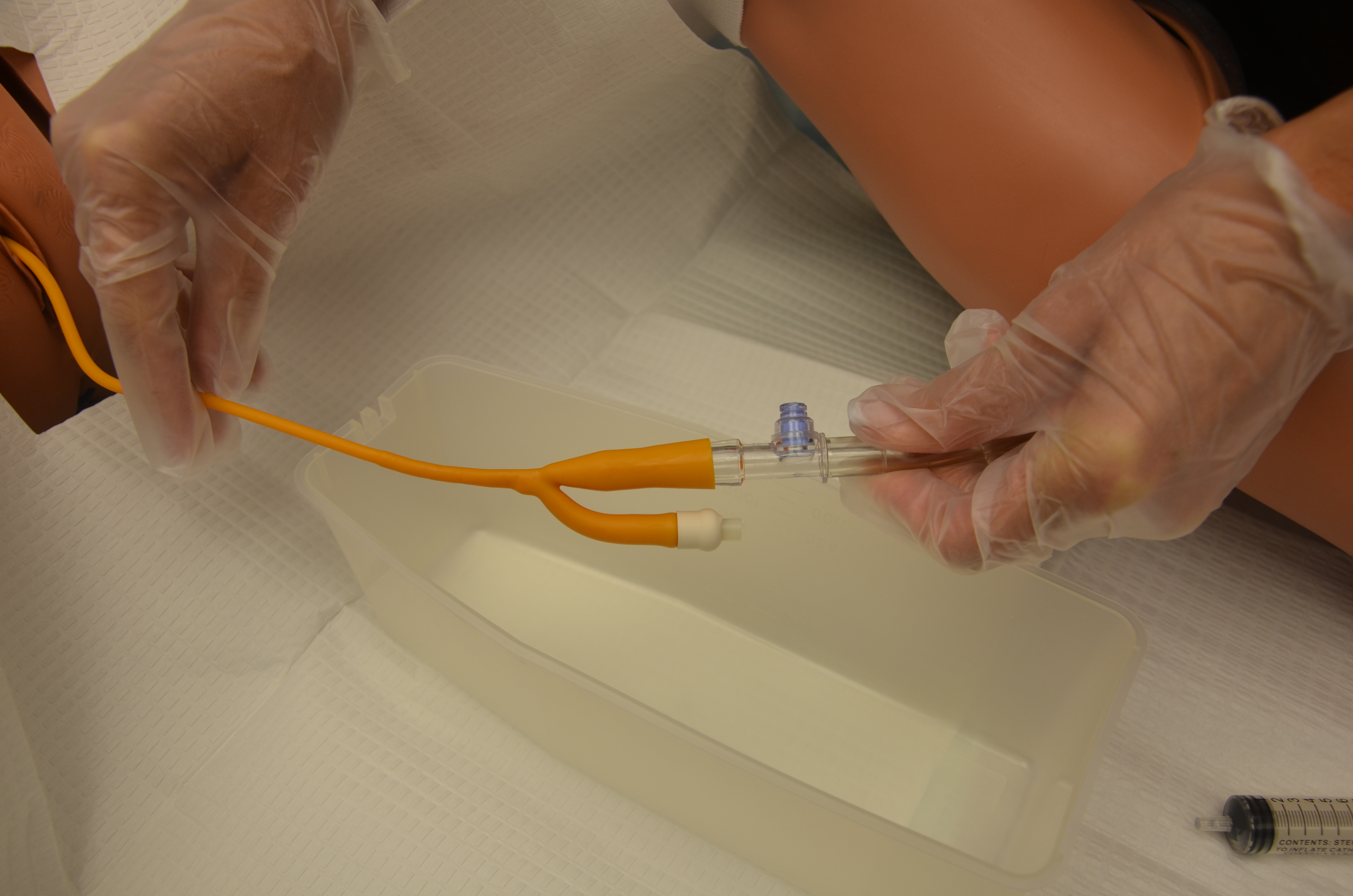 Add a catheter to your regular needles