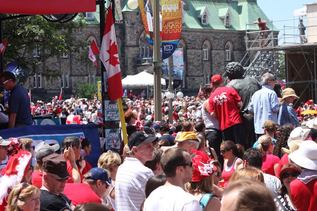 Celebration of Canada Day in Ottawa