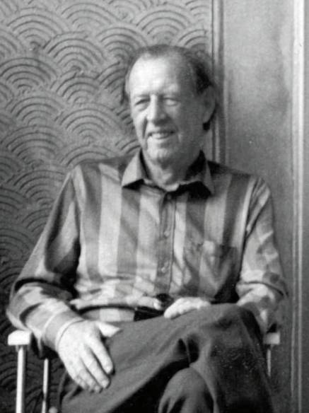 A photograph of Raymond Williams.