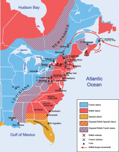 The Seven Years' War in North America.