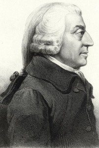 Adam Smith, author of Wealth of Nations and a severe critic of mercantilism.
