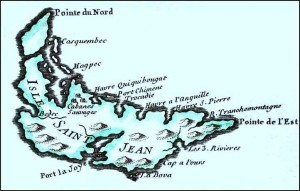 Île St.-Jean (aka Prince Edward Island) in the 1740s was a significant piece of the Acadian farming and sea-going frontier.
