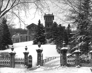 'Ravenscrag,' the Montréal home of shipping tycoon Hugh Allan, ca.1865.