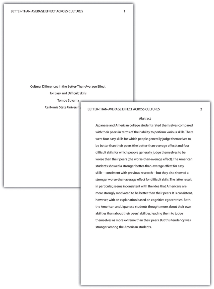 example of a research paper written in apa format