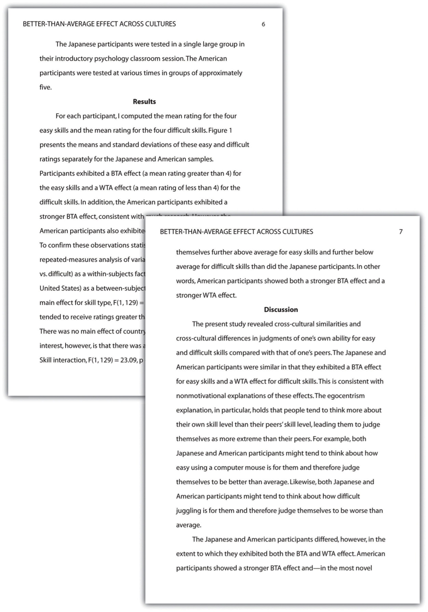 sample of research paper in apa format
