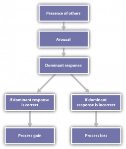 Figure 10.5 Explaining Social Facilitation and Social Inhibition