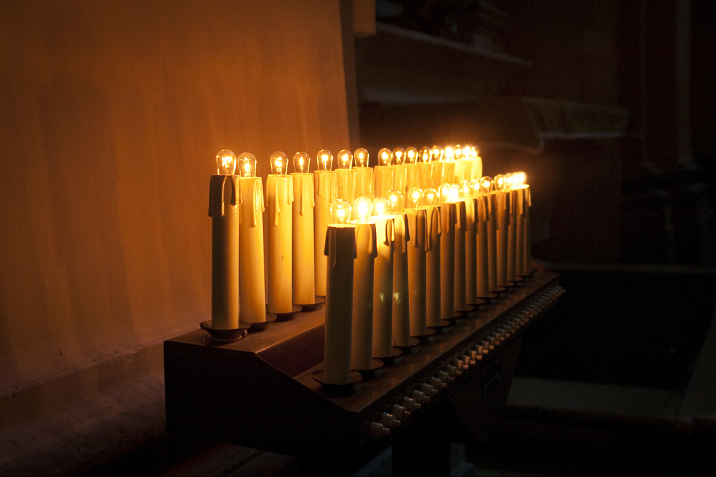 Lightbulb Candles