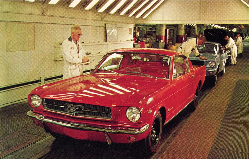 Ford Mustang Assembly Line