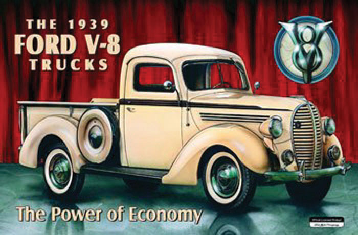 1939 Ford V-8 Truck Advertisement