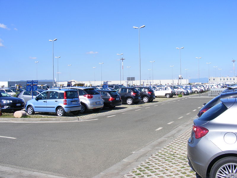 Rental Car Parking Lot