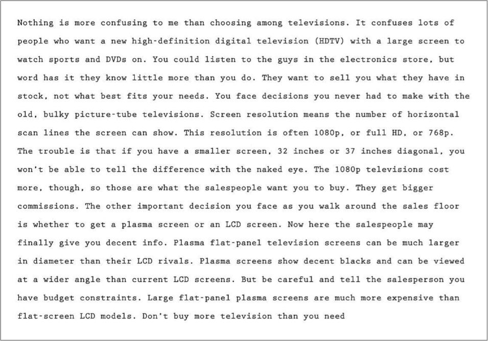 Controlling impression essay