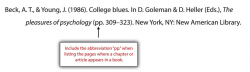 Beck, A.T. & Young, J. (1986). College blues. In D. Goleman and D. Heller (Eds.), The pleasures of pyschology (pp. 309-323). New York, NY: New American Library.