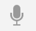 grey microphone icon