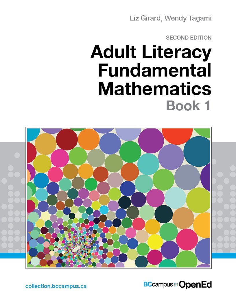 Cover image for Adult Literacy Fundamental Mathematics: Book 1 - 2nd Edition