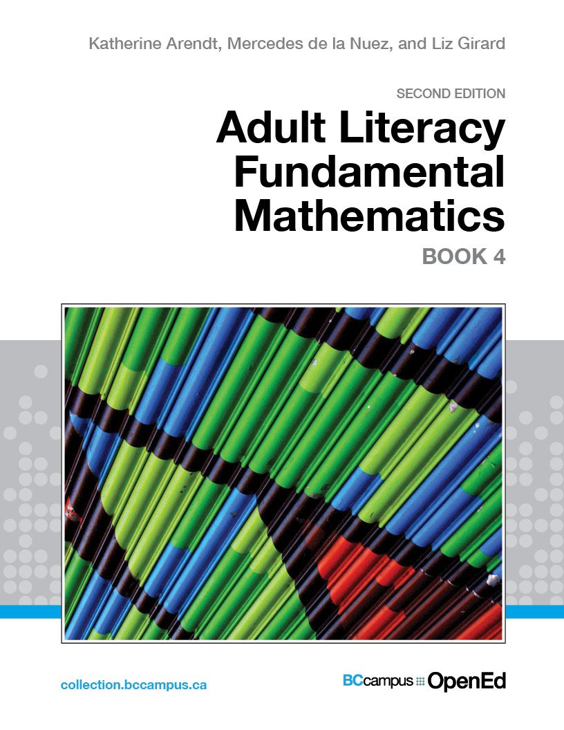 Cover image for Adult Literacy Fundamental Mathematics: Book 4 - 2nd Edition