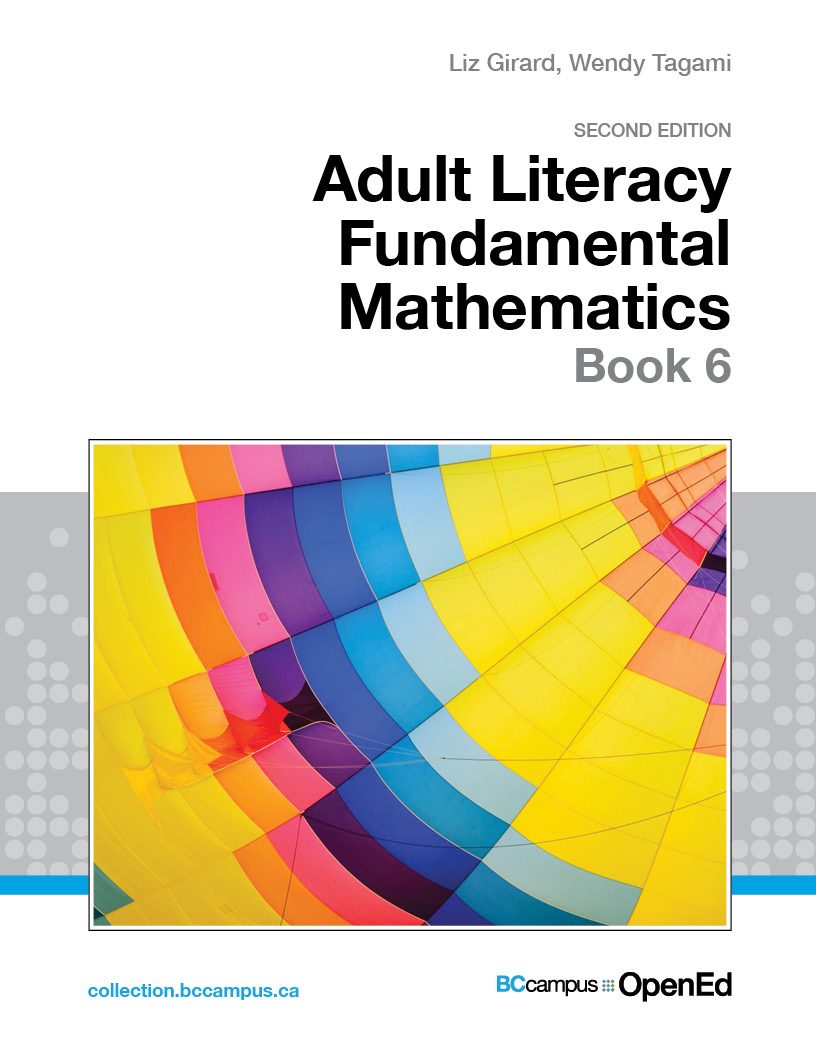 Cover image for Adult Literacy Fundamental Mathematics: Book 6 - 2nd Edition
