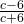 \frac{c-6}{c+6}