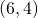 Rendered by QuickLaTeX.com \,\left(6,4\right)\,