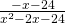 Rendered by QuickLaTeX.com \frac{-x-24}{{x}^{2}-2x-24}