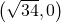 Rendered by QuickLaTeX.com \,\left(±\sqrt{34},0\right)