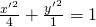 Rendered by QuickLaTeX.com \frac{{{x}^{\prime }}^{2}}{4}+\frac{{{y}^{\prime }}^{2}}{1}=1