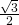 Rendered by QuickLaTeX.com \,\frac{\sqrt{3}}{2}\,