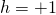Rendered by QuickLaTeX.com \,h=+1\,