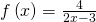 f\left(x\right)=\frac{4}{2x-3}