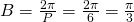 Rendered by QuickLaTeX.com B=\frac{2\pi }{P}=\frac{2\pi }{6}=\frac{\pi }{3}