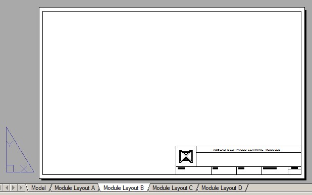 Module Layouts Part Introduction To Drafting And Autocad D