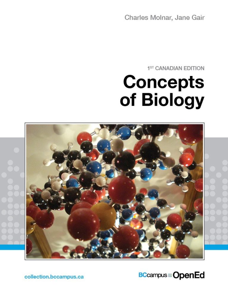 Concepts Of Biology – 1st Canadian Edition – Open Textbook