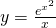 y=\frac{e^{x^2}}{x}