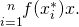 Rendered by QuickLaTeX.com \underset{i=1}{\overset{n}{\text{∑}}}f({x}_{i}^{*})\text{Δ}x.