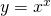 y=x^x