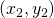 Rendered by QuickLaTeX.com (x_2,y_2)
