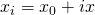 Rendered by QuickLaTeX.com {x}_{i}={x}_{0}+i\text{Δ}x
