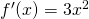 Rendered by QuickLaTeX.com f^{\prime}(x)=3x^2