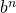 b^n