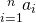 Rendered by QuickLaTeX.com \underset{i=1}{\overset{n}{\text{∑}}}{a}_{i}
